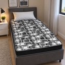 Ver imagem 3 de Colchão de Espuma Solteiro Safira D20 88x188 Dupla Face para Cama Beliche e Box:Estampado