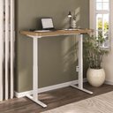 Ver imagem 1 de Mesa Escrivaninha Home Office Premium com Regulagem de Altura Olmo - Artany Móveis