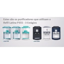 Refil Filtro Latina Original P355 - 3