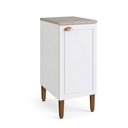 Ver imagem 2 de Balcão para Cozinha 40cm com 1 Porta Americana Branco Nobre