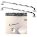 Ver imagem 2 de Alça Barra Apoio 70cm Inox Kit 2 Uni Acessivel Criança Idoso Gestante Cadeirante Suporte Resistente