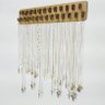 Porta Colares Pulseiras de Parede Organização Suporte com Ganchos Bijuteria Mdf Cru Chaves - 4