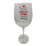 Taça Frase Casal Bebe Junto Amor Personalizada Vinho 490ml - 2