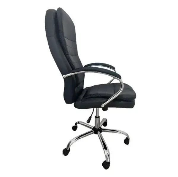 Cadeira Presidente Pelegrin PEL-8128 Dispositivo de Massagem Couro Pu Preta - 4