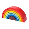 Arco-íris - Brinquedo Educativo Lume, de Madeira, Waldorf, com 7 Arcos Coloridos - 1