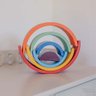 Arco-íris - Brinquedo Educativo Lume, de Madeira, Waldorf, com 7 Arcos Coloridos - 8