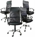 Ver imagem 2 de Kit 4 Cadeiras Presidente em Tela Mesh Pel-8009 Preta