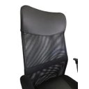 Ver imagem 7 de Kit  4 Cadeiras Presidente em Tela Mesh Pel-8009 Preta