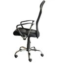 Ver imagem 3 de Kit com 6 Cadeiras Presidente em Tela Mesh PEL-8009 Preta