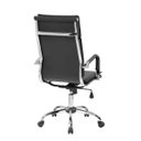 Ver imagem 4 de Cadeira Presidente Pelegrin em Couro Pu Pel-8003h Preta Design Charles Eames