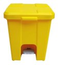 Ver imagem 6 de Cesto de Lixeira Quadrada Plastica com Pedal 15 Litros Cor:branco