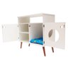 Balcão Aparador Cama Pet Rack Móvel Retro Gato Cachorro - 5