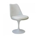 Ver imagem 2 de Kit 4 Cadeiras Design Saarinen Pelegrin Pel-1855H Giratória Branca em Abs
