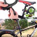 Ver imagem 2 de Cadeado Corrente Aço Trava Flexível para Moto Bike Bicicleta Com 2 Chaves + Suporte