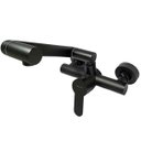 Ver imagem 1 de Monocomando Externo Cozinha Preto Fosco Bica Tri-articulável - Cbc008 Yesop
