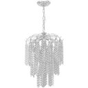 Ver imagem 1 de Lustre Brilliant com Base Pendente e Adornos em Acrílico de Alto Brilho - Cor Cristal