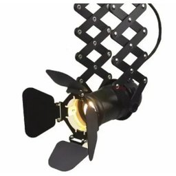 Luminária Spot Refletor Retro Cinema Vintage Sanfonada Pelegrin P-028 - 1
