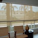 Ver imagem 1 de Cortina Persiana Rolon De Sacada 5% Tela Solar 1,50m X 1,20m Bege