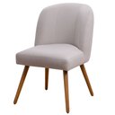 Ver imagem 1 de Cadeira de Jantar Cléo Pés Palito Linho Cru - Nexta Casa