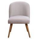 Ver imagem 6 de Cadeira de Jantar Cléo Pés Palito Linho Cru - Nexta Casa