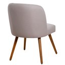 Ver mais imagens de Cadeira de Jantar Cléo Pés Palito Linho Cru - Nexta Casa