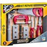 Conjunto Ferramentas Oficina Criativa KIT Reparo 11 Peças Multikids BR1829 - 1