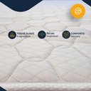 Ver mais imagens de Cama Box Baú + Colchão Gazin de Molas Ensacadas One Face Air Up Queen 158 cm