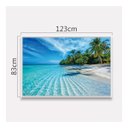Ver imagem 3 de Quadro Praia Tropical Paraíso Paisagem Refúgio Dos Sonhos