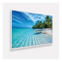 Ver imagem 2 de Quadro Praia Tropical Paraíso Paisagem Refúgio Dos Sonhos