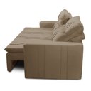 Ver imagem 7 de Sofá Retrátil e Reclinável 2 lugares com Molas 2,00m Eloa Suede Capuccino Madelina