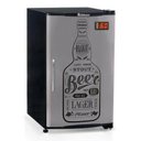 Ver imagem 1 de Cervejeira Vertical Gelopar 112 Litros Inox/Preto - Grba-120GW