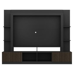 Estante para TV até 65" Multimóveis Oslo FG3395 Preta/Tenerife - 6 Estante para TV até 65" Multimóveis Oslo FG3395 Preta/Tenerife - 6