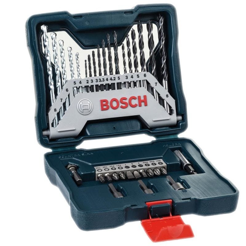 Jogo de Ferramentas Bosch Kit X Line 33 peças - 2