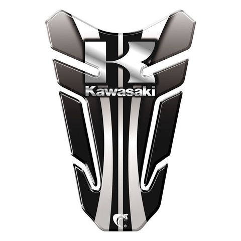 Protetor de Tanque Moto Universal Resinado Kawasaki Preto