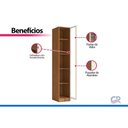 Ver imagem 6 de Multiuso p/ Sala 1PORTA Vid Liga 40cm Canela Kappesberg
