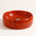 Ver imagem 2 de Cuba de Apoio Exclusiva Banheiro Sobrepor Efeito Madeira Tigre 38x28cm