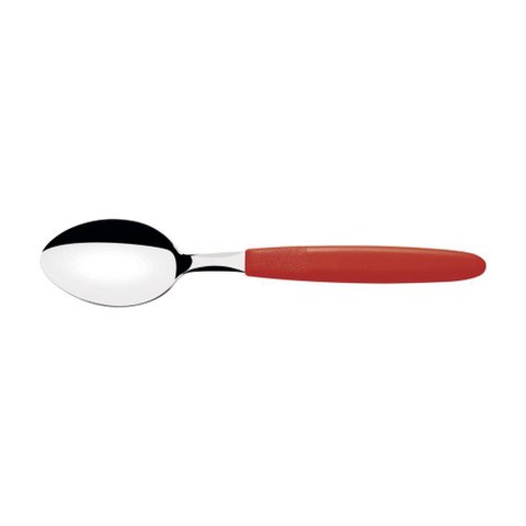 Kit 24 Colher Mesa Tramontina Ipanema Inox Vermelho