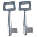 Ver imagem 7 de Fechadura para Porta Interna Aço Inox Polido Cromado + Dobradiças Aço Zincado Pino Bola