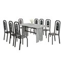 Ver imagem 2 de Conjunto Sala de Jantar com 8 Cadeiras Lara Preto
