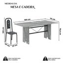 Ver imagem 3 de Conjunto Sala de Jantar com 8 Cadeiras Lara Preto