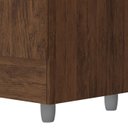 Ver imagem 2 de Guarda Roupa Solteiro 103cm 4 Portas Mayra Imbuia Rústico V02 - Mpozenato