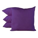 Ver imagem 1 de Almofáda Cheia para Sofá Cor Lisa a Sua Escolha 60 x 60 cm - 1Unidade - Violeta Escuro - Liso