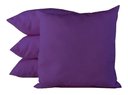 Ver imagem 1 de Almofáda Cheia para Sofá Cor Lisa a Sua Escolha 60 x 60 cm - 1Unidade - Violeta Escuro - Liso