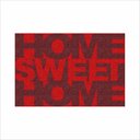 Ver imagem 1 de TAPETE HOME SWEET MEDIDA PORTA DECORAÇÃO COR VERMELHO.