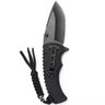 Canivete Tático Multiuso de Bolso Inox com Cabo Emborrachado Torun Invictus Preto - 5