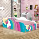 Ver imagem 1 de Cama Fun Unicórnio Arco Solteiro com Colchão