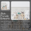 Ver imagem 7 de Papel de Parede Decorativo Autocolante Meia Parede Infantil Estilo