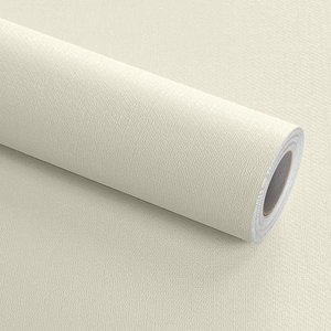 Kit 2 Rolos Papel Parede Lavavel Hd Texturizado Linho Bege Open Star 32649