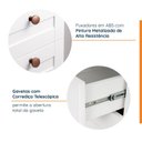 Ver imagem 6 de Balcão Planejado 4 Gavetas 40cm sem Tampo Arizona CabeCasa MadeiraOriginals Branco