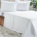 Ver imagem 3 de Kit Colcha Casal Miraggio New Soft 220x240cm Branco